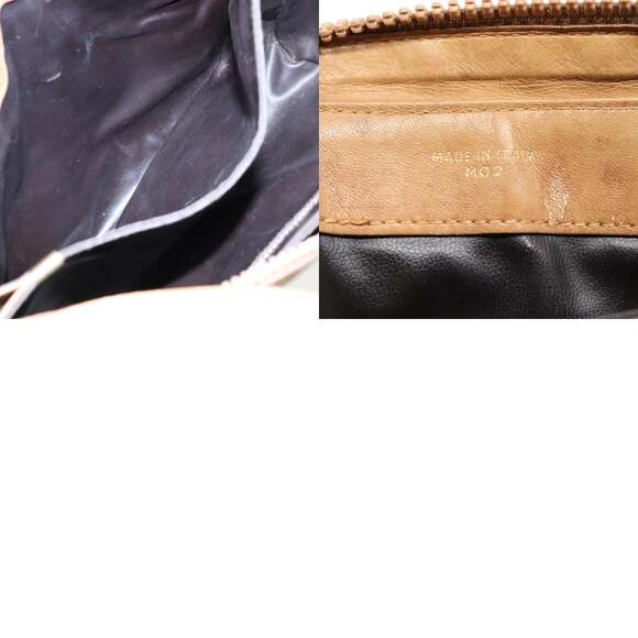 CELINE Macadam Canvas Shoulder Bag Beige - Picture 13 of 13